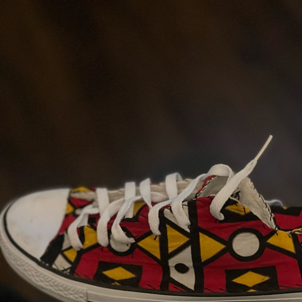 Converse Tennis Shoes Made In Ghana. Women Size 11 Gem